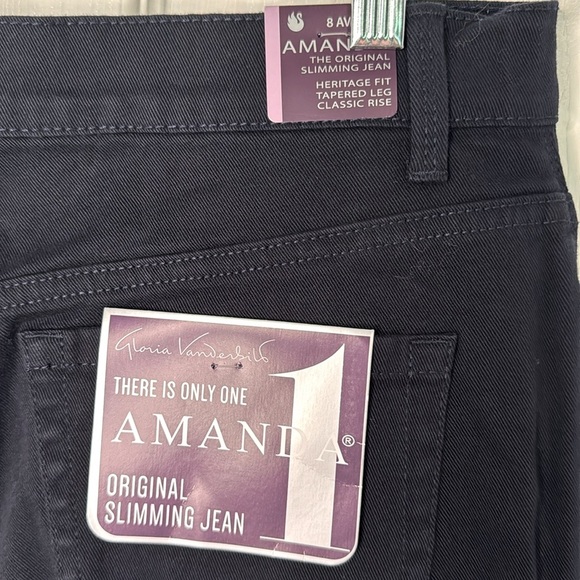 NWT Gloria Vanderbilt Slimming Blue Jeans - Picture 7 of 7
